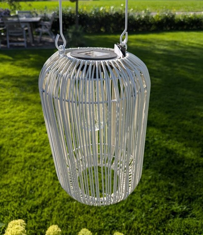Rene Houtman Hanglamp Solar LED Giona M | Wit | H33xD19 cm