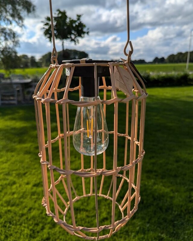 Rene Houtman Hanglamp Solar Kalita M | Naturel | H30 x D18 cm