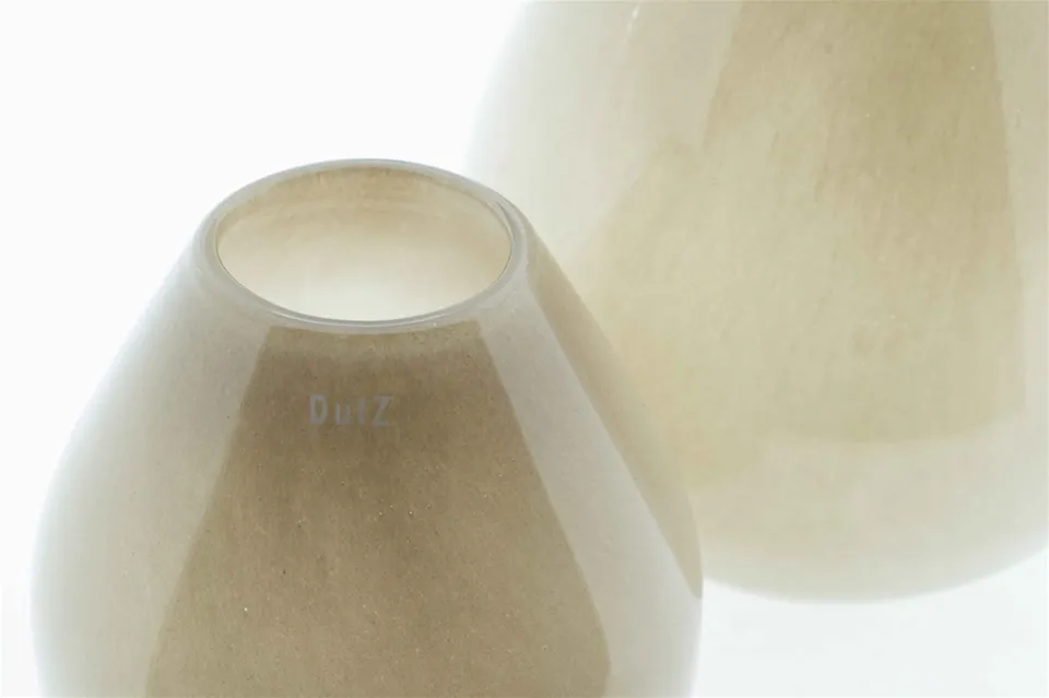 DutZ Vaas Druba | Beige | H32 x D32 cm