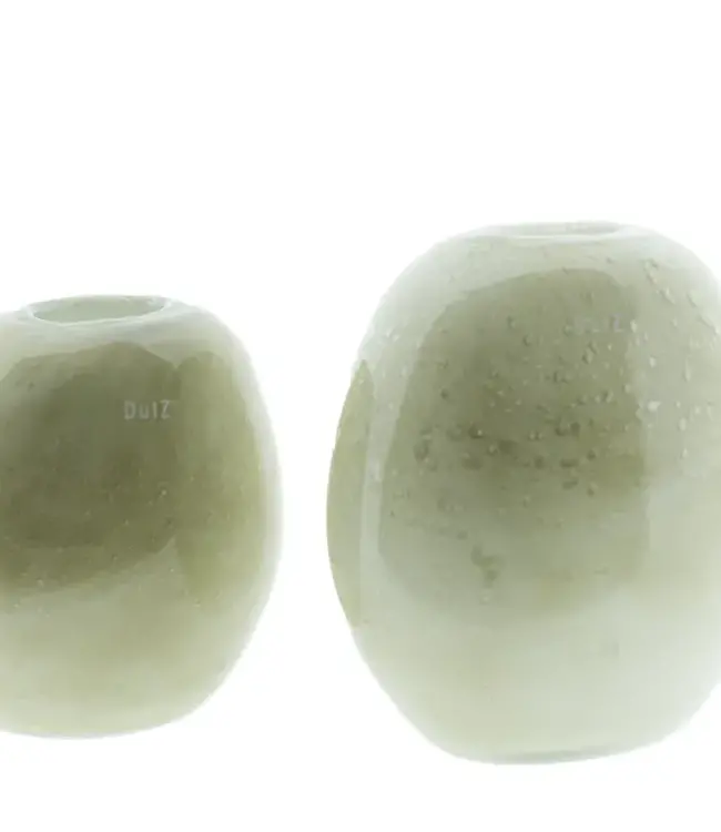 DutZ Vaas Ovali | Creme Wit | 2 Maten