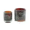Cilinder Galaxy | Donkerrood | H10 x D9 cm