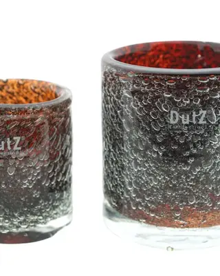DutZ Cilinder Galaxy | Donkerrood | H10 x D9 cm