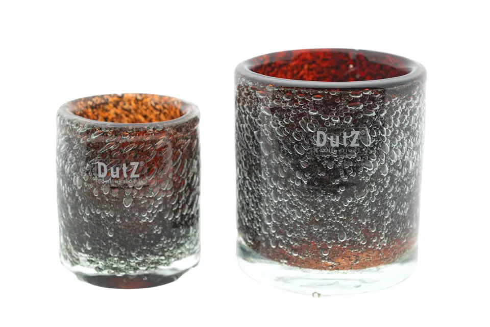 DutZ Cilinder Galaxy | Donkerrood | H10 x D9 cm