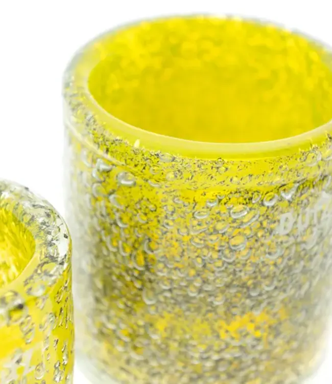 DutZ Cilinder Galaxy | Geel | H10 x D9 cm