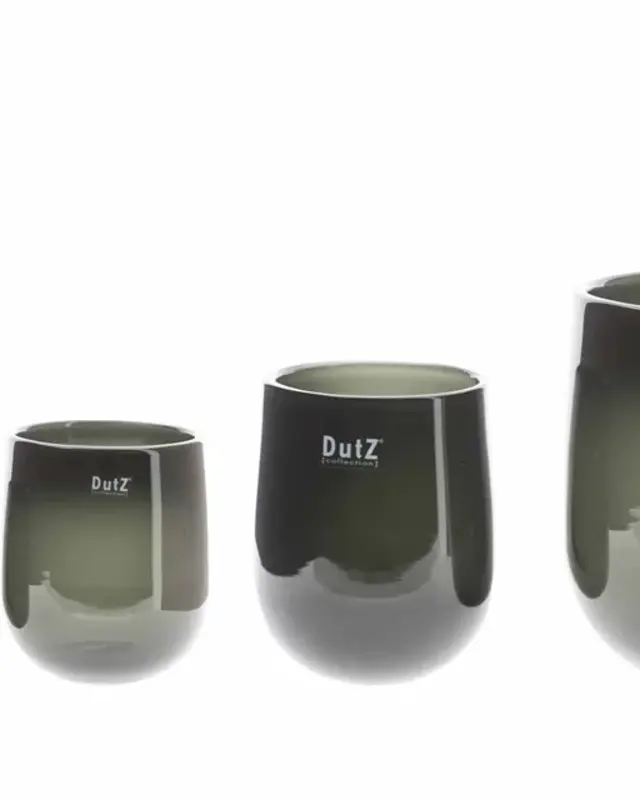 DutZ Vaas Barrel | Smoke | H32 x D27 cm