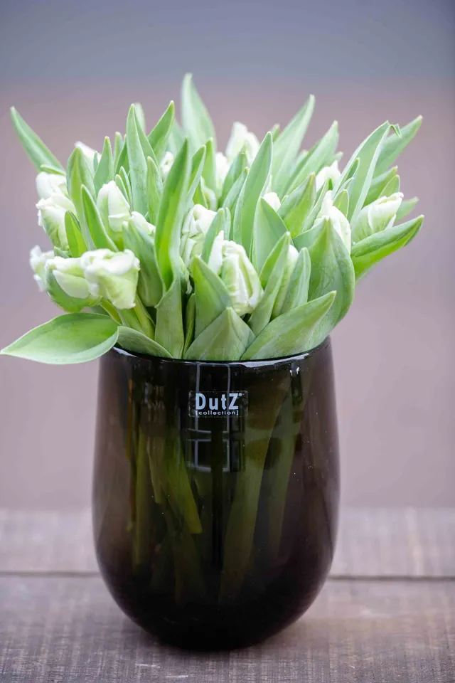 DutZ Vaas Barrel | Smoke | H32 x D27 cm