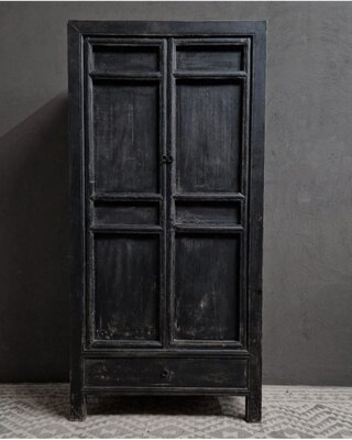 Luksa Home Collection Vintage Wandkast | H200 x B90 x D55 cm