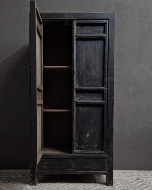 Luksa Home Collection Vintage Wandkast | H200 x B90 x D55 cm