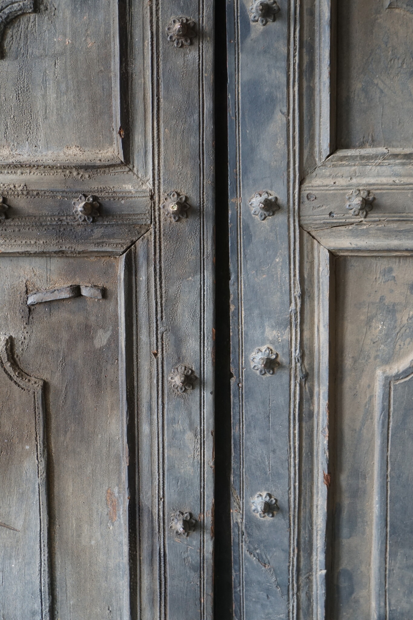Rene Houtman Deurenset | Oud Hout India | H189 x B102 cm