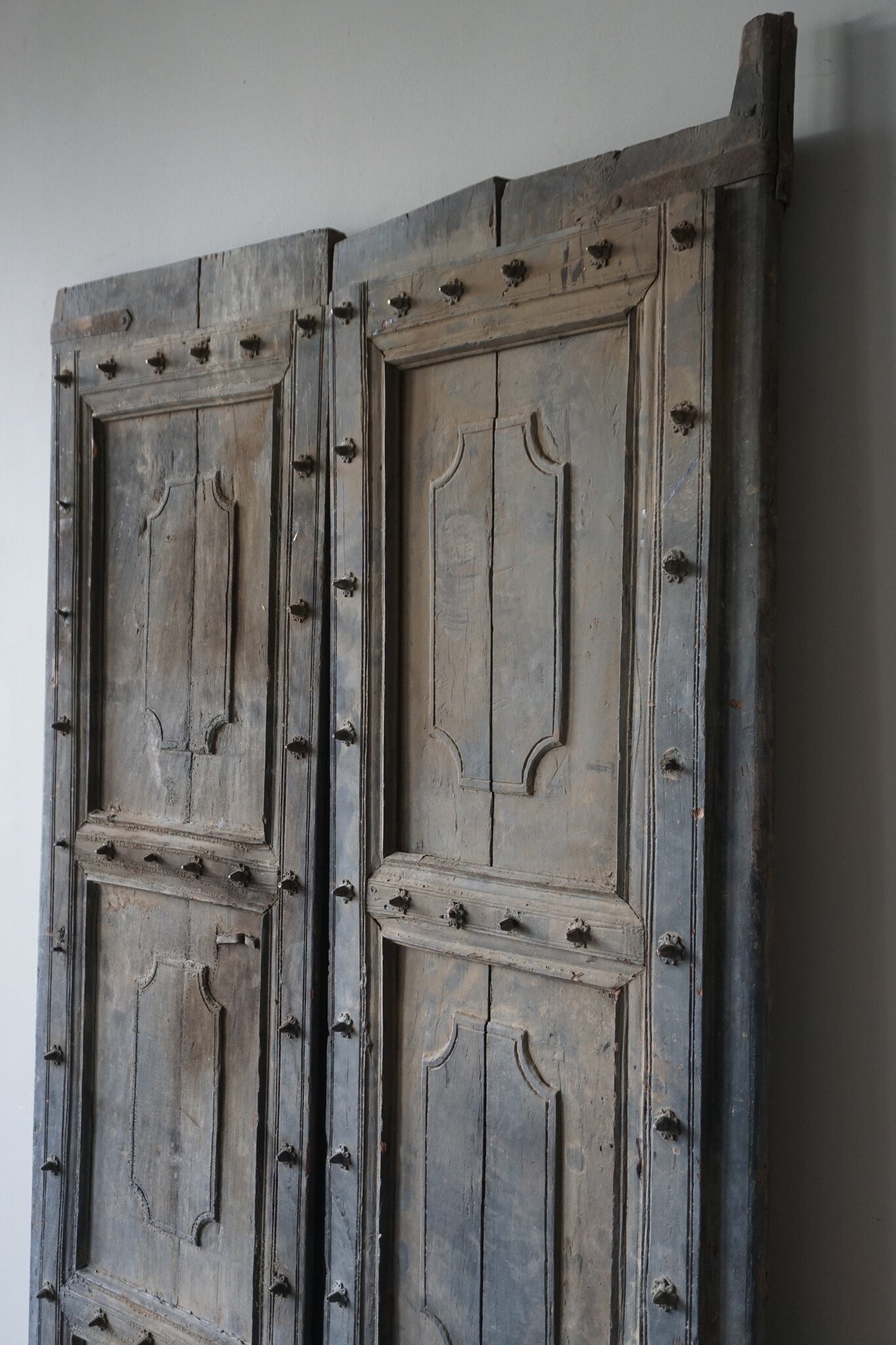 Rene Houtman Deurenset | Oud Hout India | H189 x B102 cm