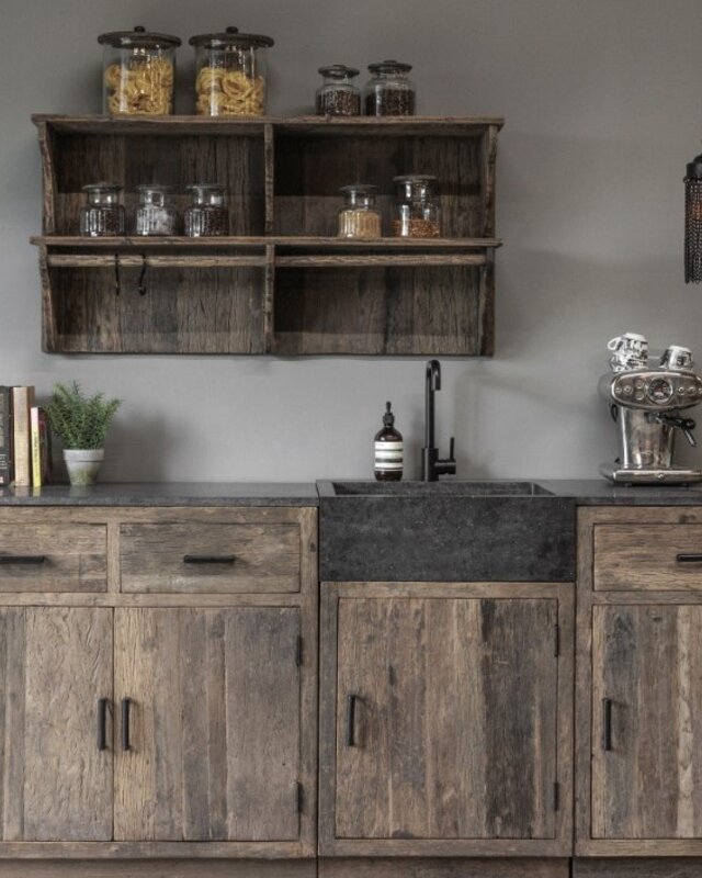 Be-Uniq Smal Spoelbakelement | Met Kraangat | K015