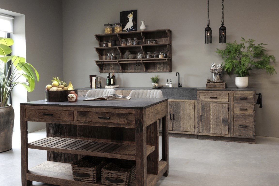 Be-Uniq Keukeneiland | Small | K017 | Incl. Granieten Werkblad