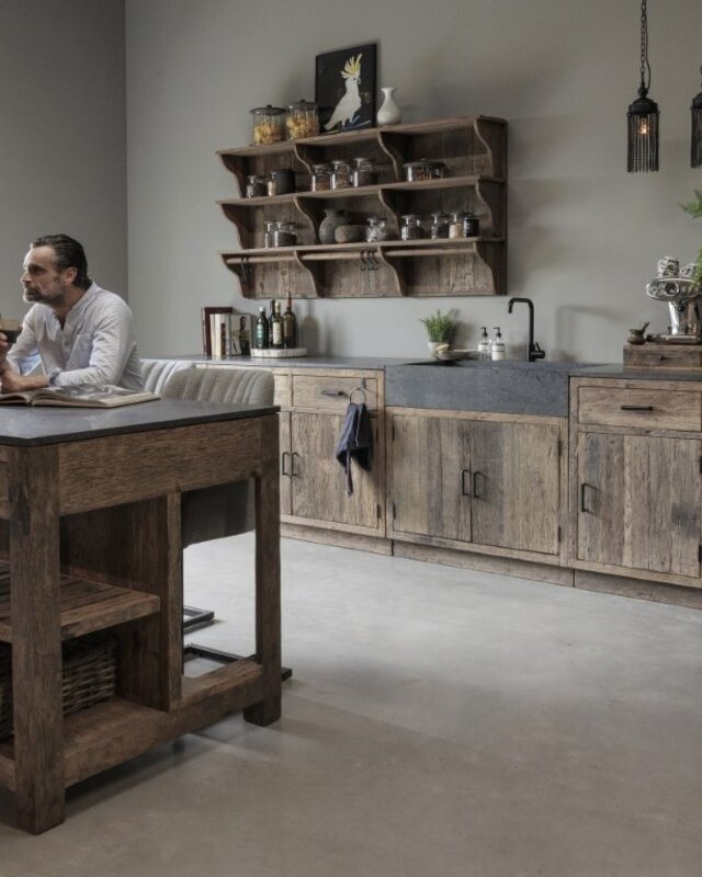 Be-Uniq Keukeneiland | Small | K017 | Incl. Granieten Werkblad