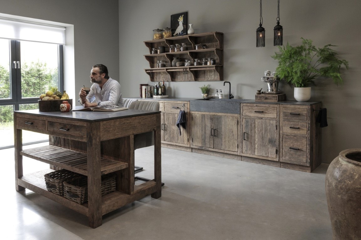 Be-Uniq Keukeneiland | Small | K017 | Incl. Granieten Werkblad