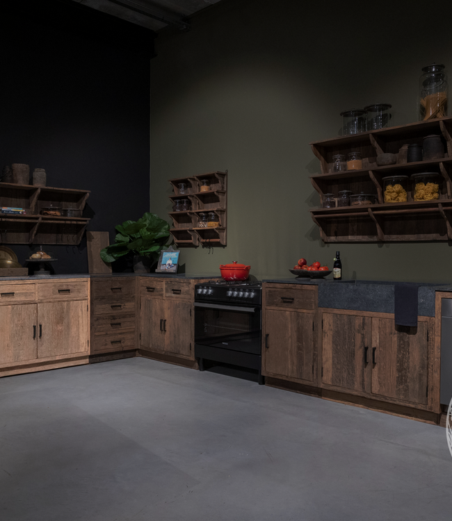 Be-Uniq Landelijk Oud Houten Keuken | Mix & Match
