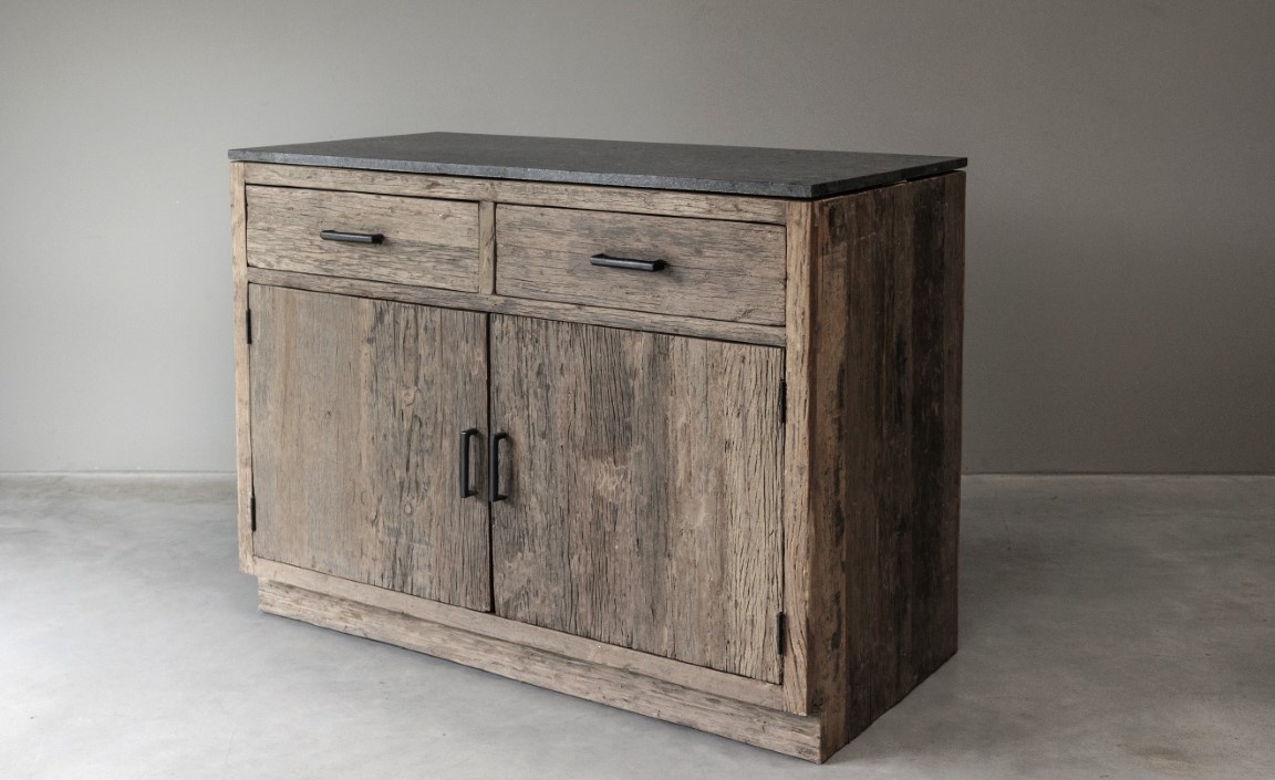 Be-Uniq Smalle 2-Deurs 2-Lade Kast | K003