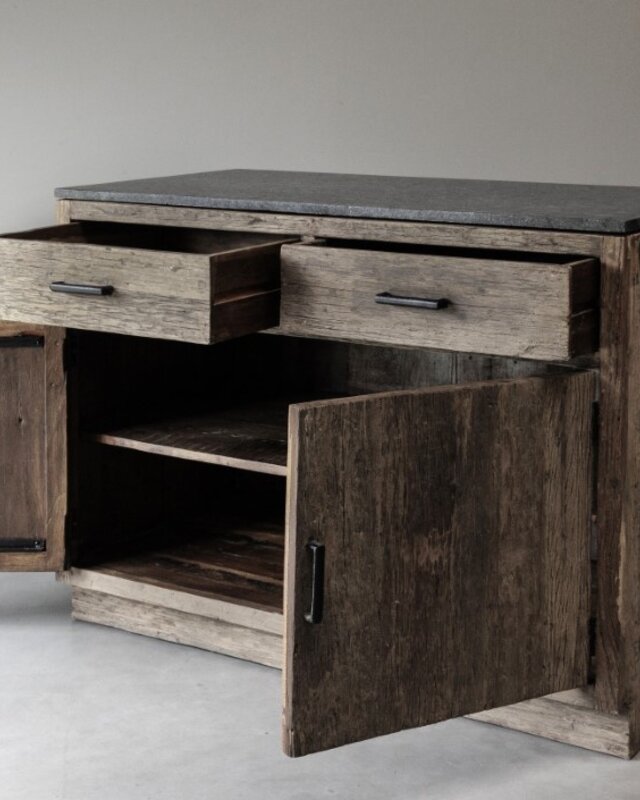 Be-Uniq Smalle 2-Deurs 2-Lade Kast | K003