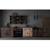 Smalle 2-Deurs 2-Lade Kast | K003