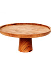 Bazar Bizar De Teak Root Taart Plateau - L