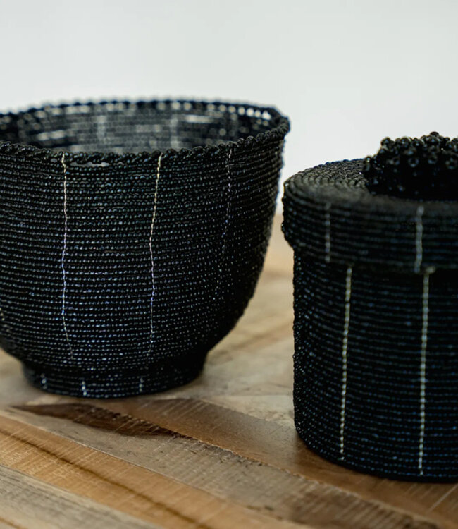 Bazar Bizar De Beaded Snoepjeskom - Zwart - M