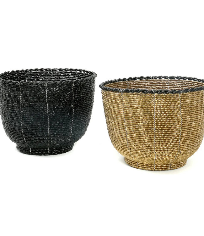 Bazar Bizar De Beaded Snoepjeskom - Zwart - M