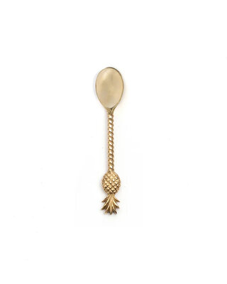 Bazar Bizar De Pineapple Theelepel - Goud
