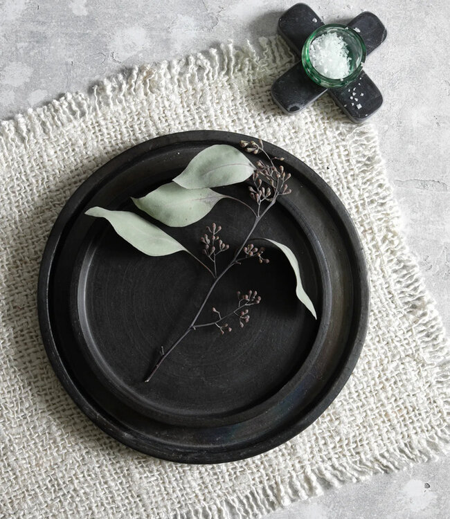 Bazar Bizar De Marmeren Pannenonderzetter - Zwart