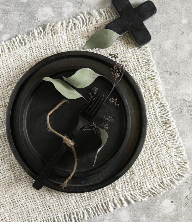 Bazar Bizar De Marmeren Pannenonderzetter - Zwart