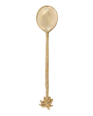 Bazar Bizar De Palmboom Salade Lepel - Goud