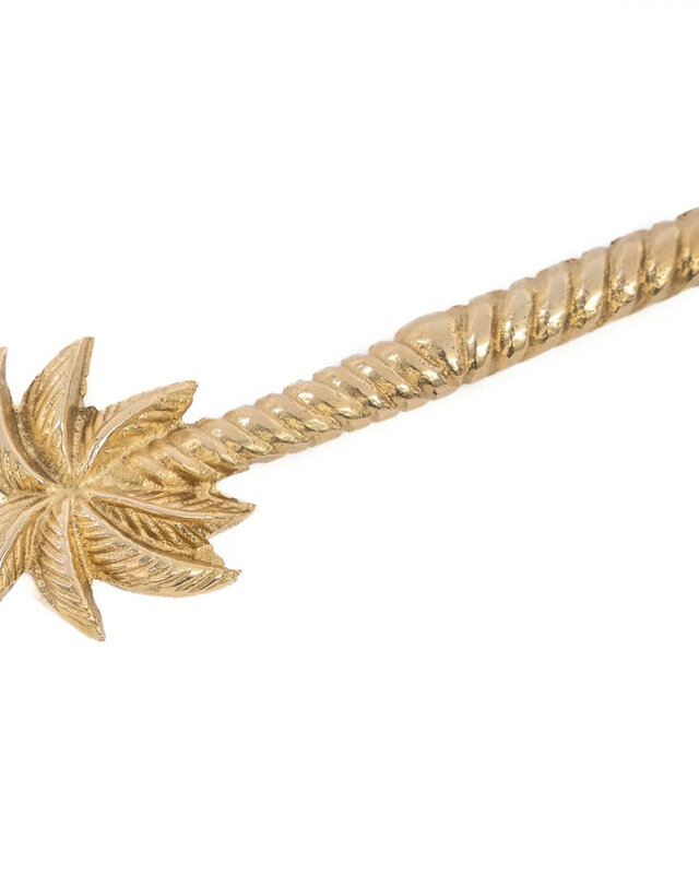 Bazar Bizar De Palmboom Salade Lepel - Goud
