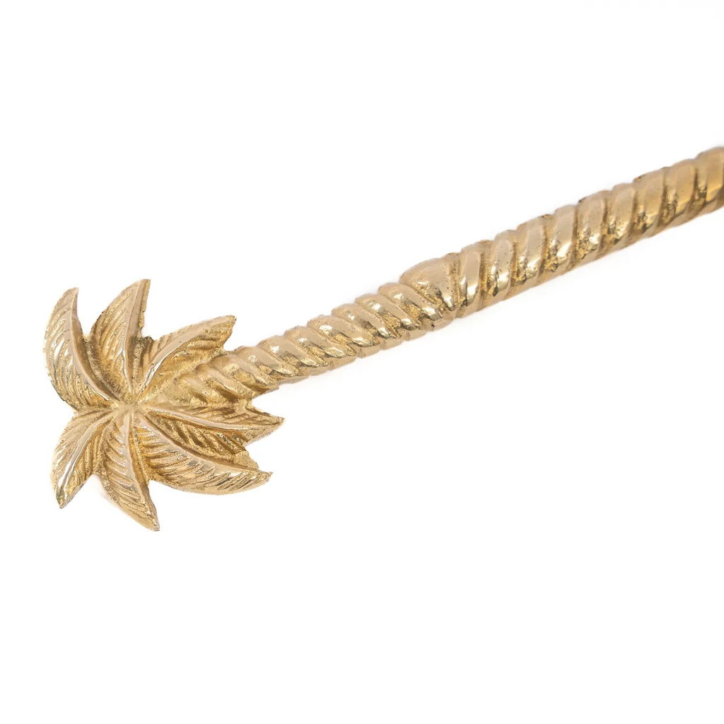 Bazar Bizar De Palmboom Salade Lepel - Goud