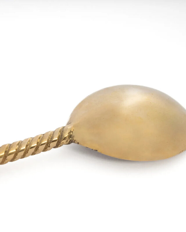 Bazar Bizar De Palmboom Salade Lepel - Goud
