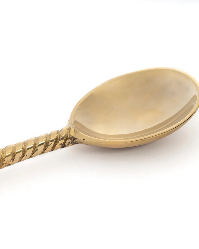 Bazar Bizar De Palmboom Salade Lepel - Goud