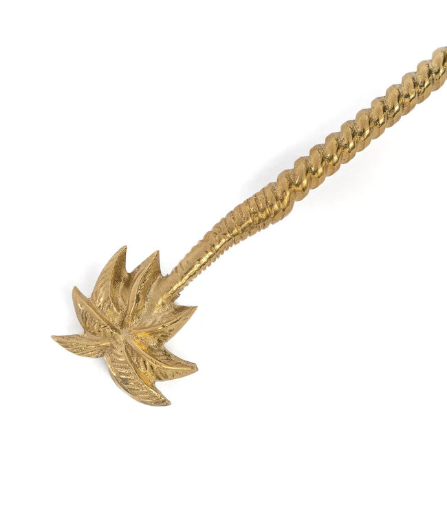 Bazar Bizar De Palmboom Lange Lepel - Goud