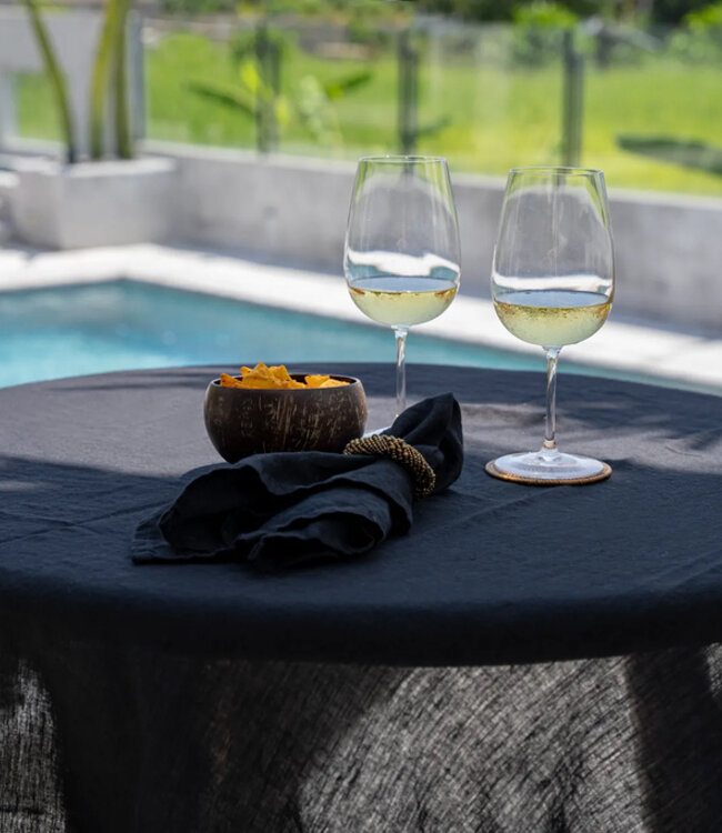 Bazar Bizar De Kralen Servetring - Goud - Set van 4