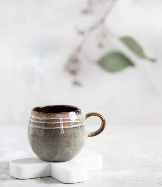 Bazar Bizar Het Comporta Espresso Kopje - S - Set van 6