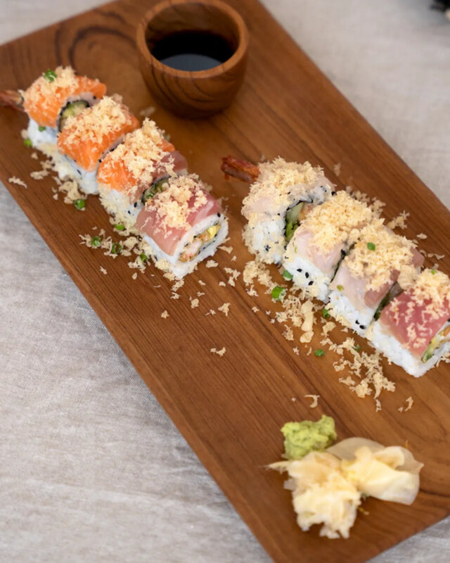 Bazar Bizar De Teak Root Sushi Bord - L