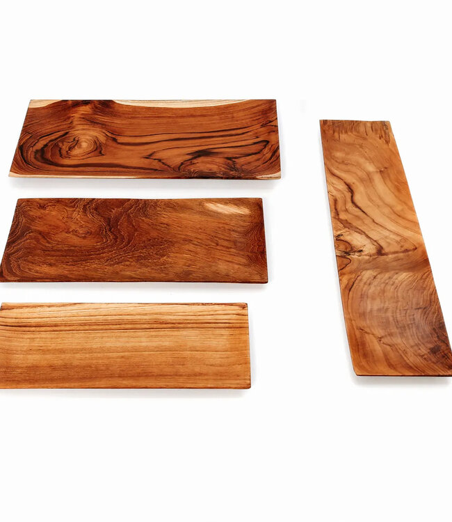 Bazar Bizar De Teak Root Sushi Bord - L