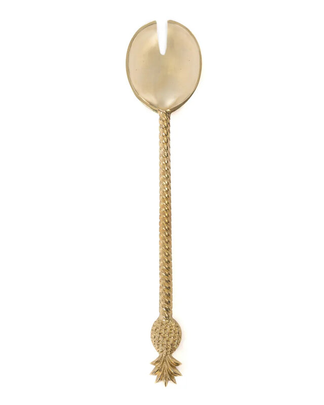 Bazar Bizar De Ananas Salade Vork - Goud