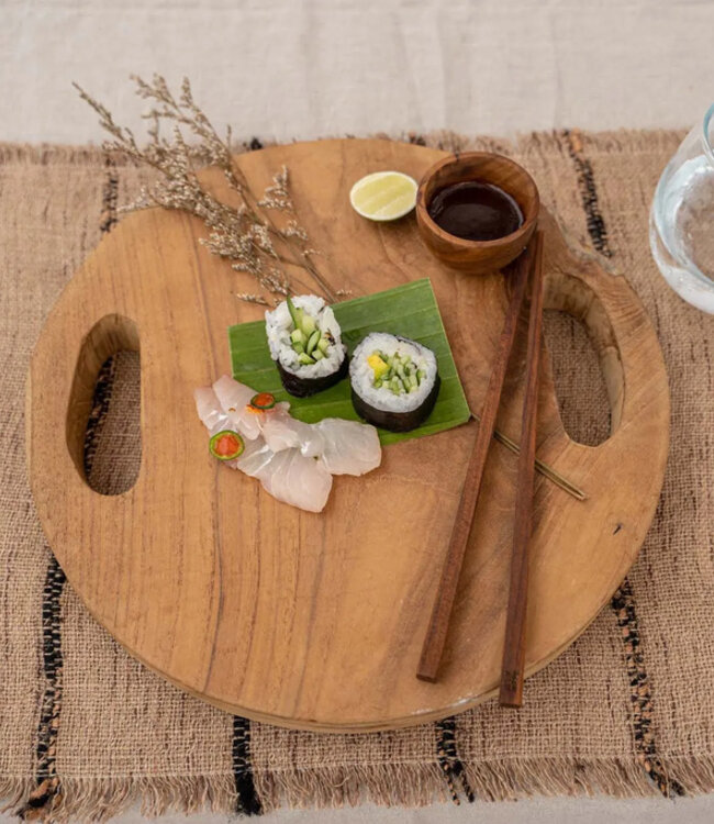 Bazar Bizar De Teak Root Snijplank - S