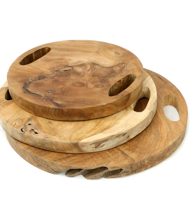 Bazar Bizar De Teak Root Snijplank - S