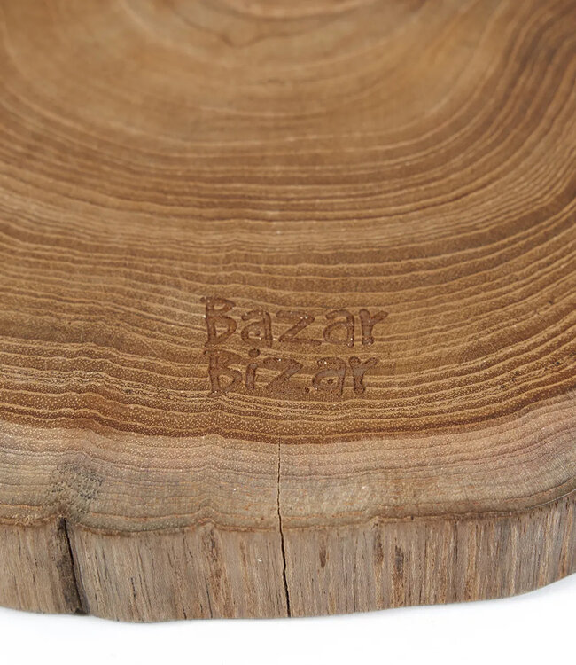 Bazar Bizar De Teakwortel Snijplank