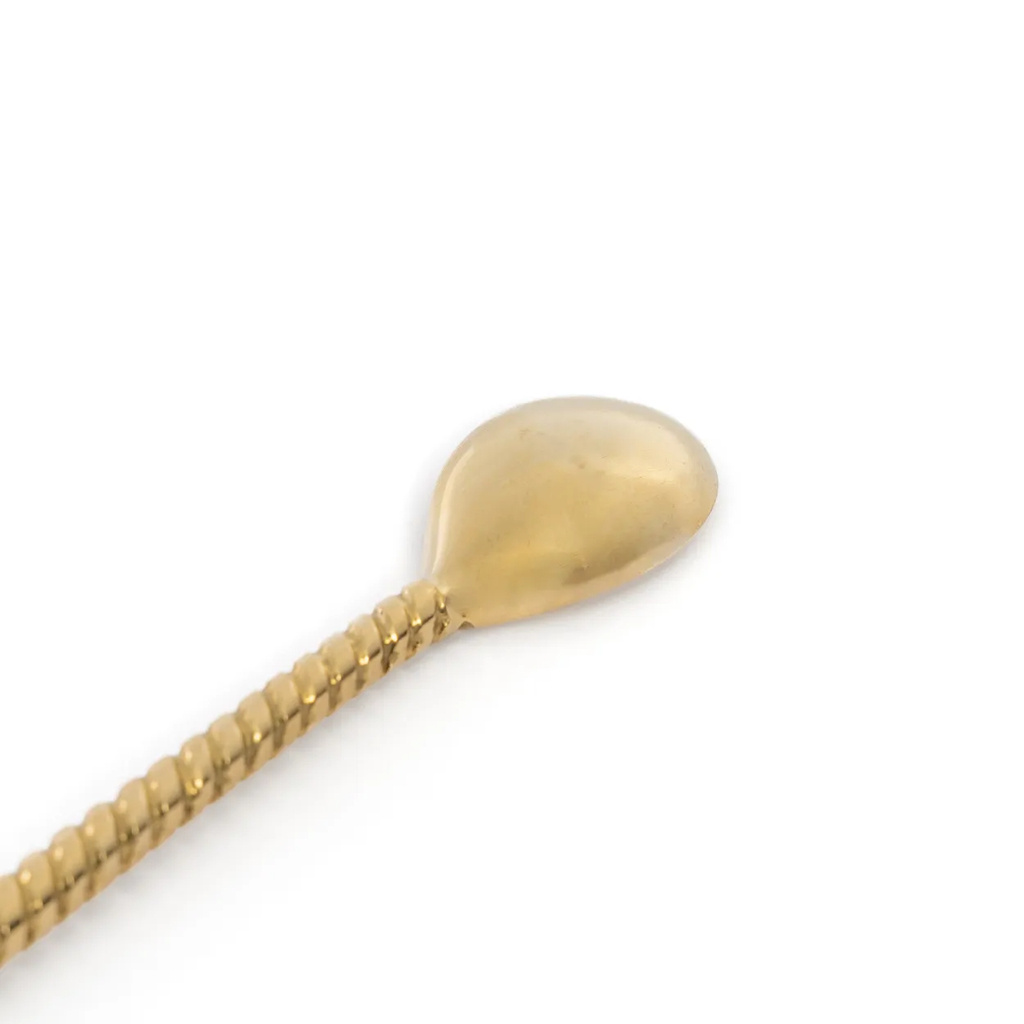 Bazar Bizar De Pineapple Lange Lepel - Goud