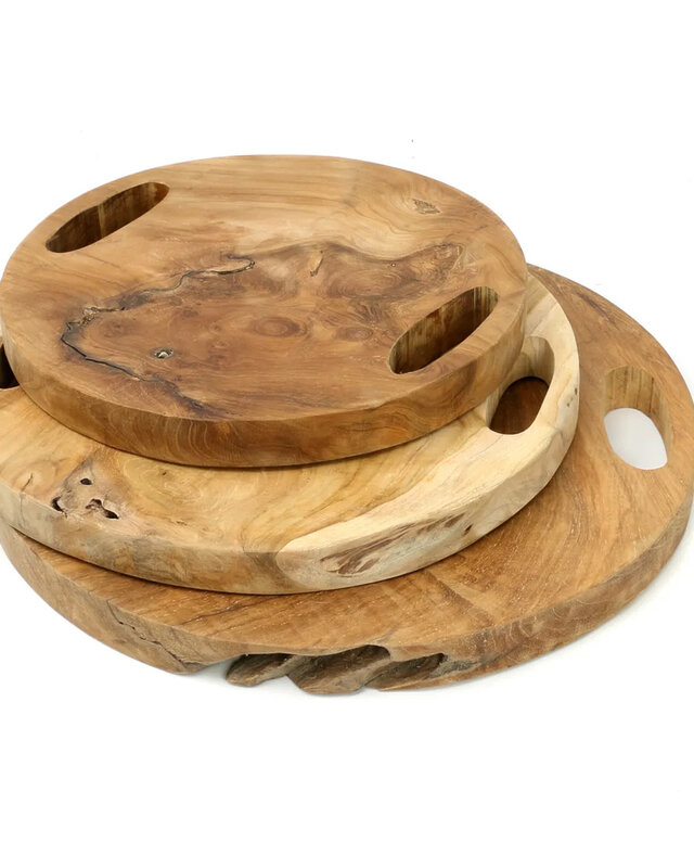Bazar Bizar De Teak Root Snijplank - L