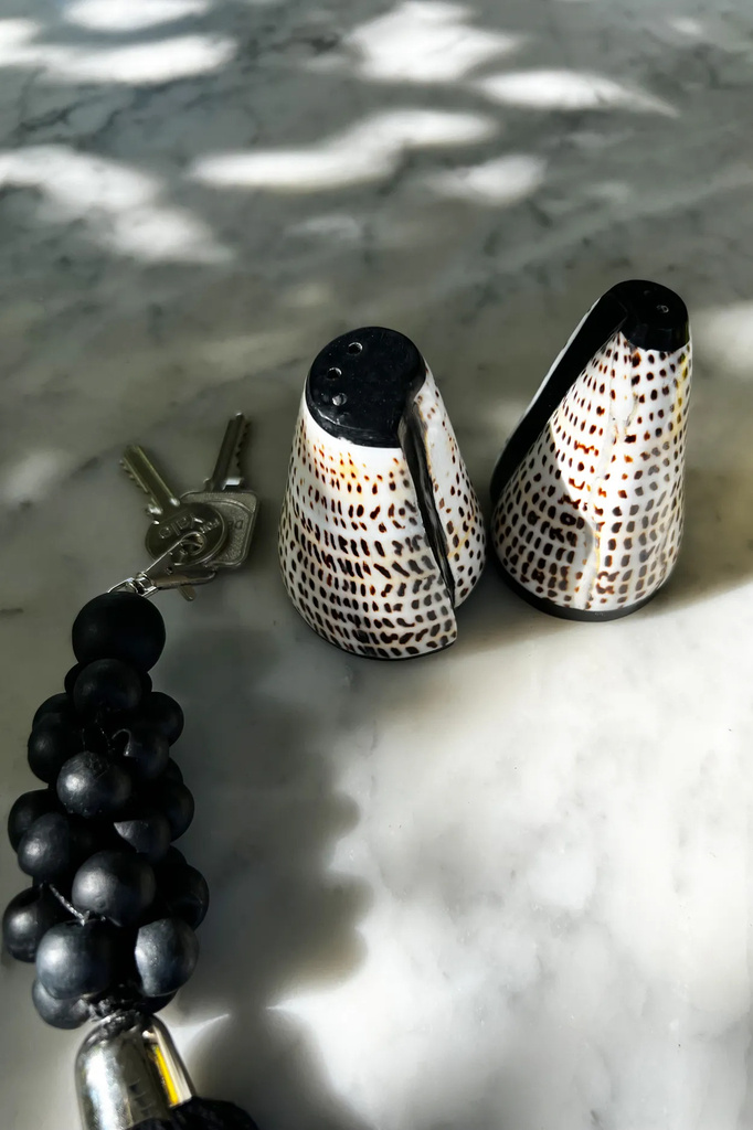 Bazar Bizar De Zout en Peppa Schelpen Set - Set van 2