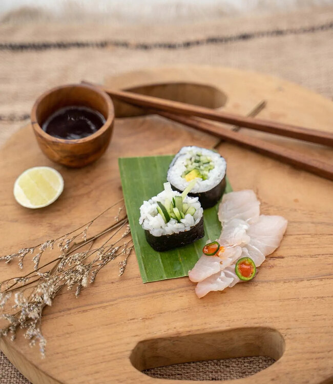 Bazar Bizar De Teak Root Snijplank - M