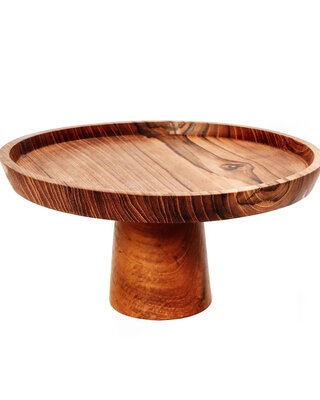 Bazar Bizar De Teak Root Taart Plateau - M