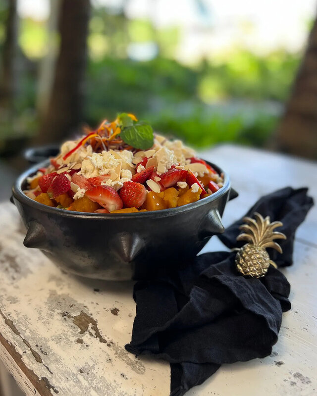 Bazar Bizar De Ananas Servetring - Goud
