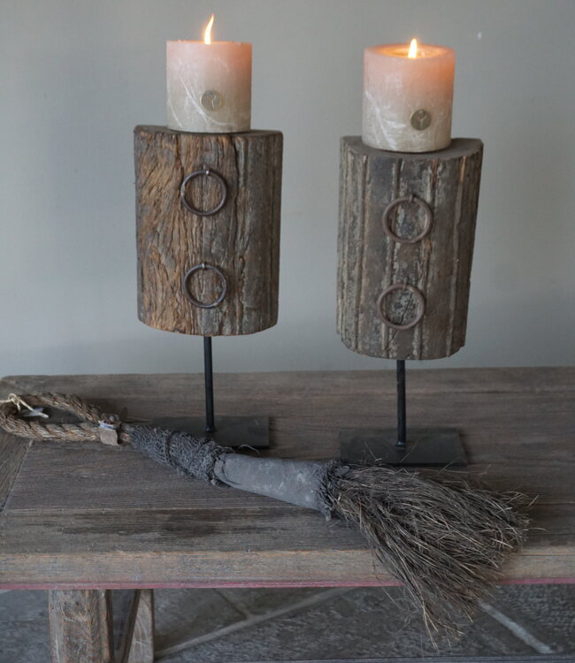 Rene Houtman Kwast Rustiek - H71 x B8 cm