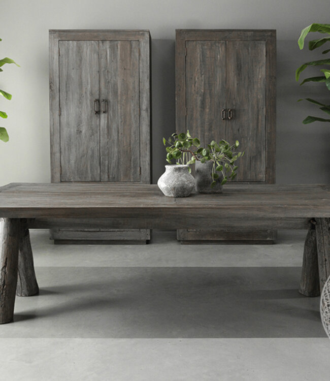 Be-Uniq Verweerd Teak Eettafel 240 cm | Sempre Collection | H78 x B240 x D100 cm